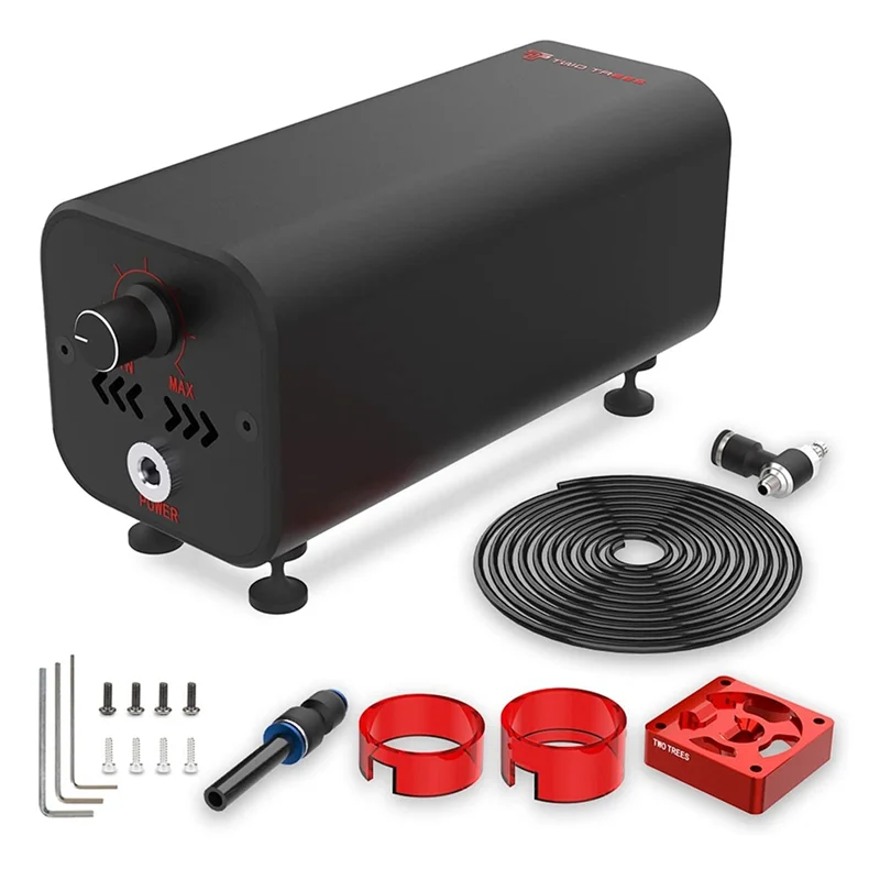 

Air Assist Pump,with A5 Pro TTS-55 Master 2 Pro S2 LE400 Pro Reizer 20W Engraver, 30L/Min Low Noise US Plug