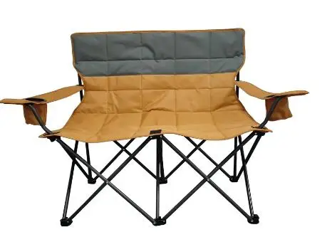 Удобное уличное портативное кресло с двумя сиденьями для лета и отдыха на пляже