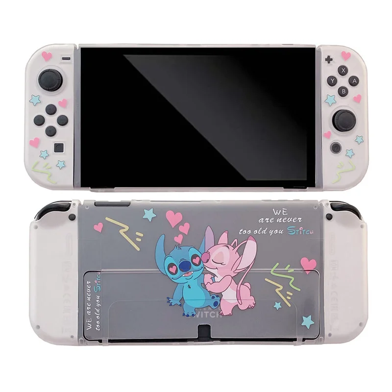 Защитный чехол Disney Stitch для Switch OLED Раздельный защитный Nintendo |