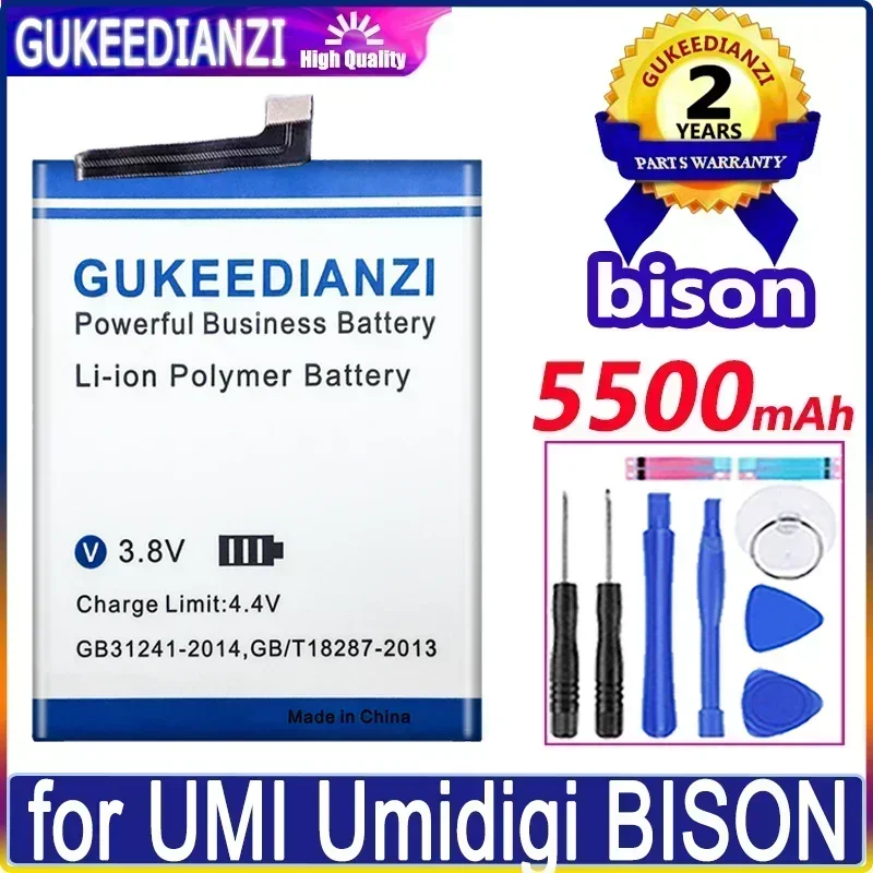 Аккумуляторы для мобильных телефонов 5500 мАч/6800 мАч UMI Umidigi BISON GT/Pro 6 67 дюйма сменный