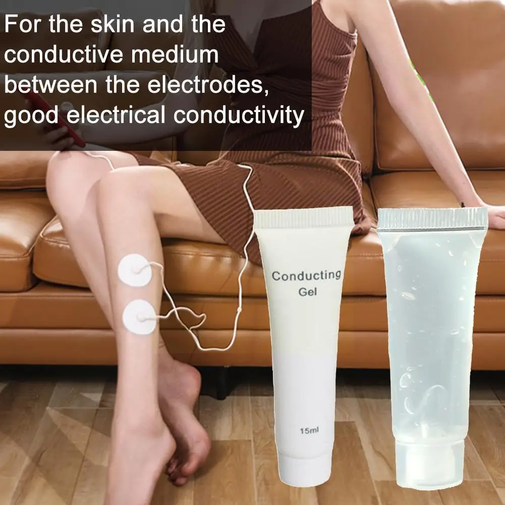 

1pcs 15ml Useful Electrical Conductive Gel For TENS/EMS Massager Mulscle Stimulator To Relieve Pain Relaxation Body P2X2