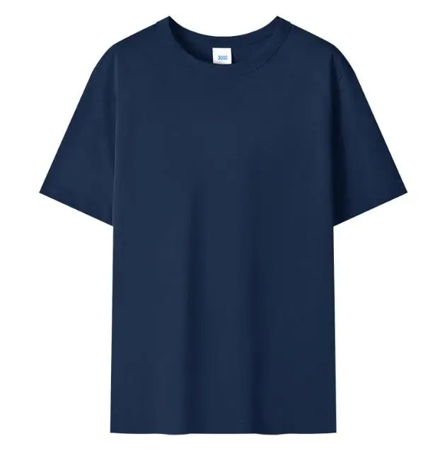 

New Summer Men's Basic Solid Color Short-Sleeve Round Colar Quick Dry Slim T-Shirt ABD428