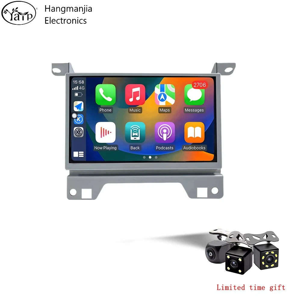 

Android13 для Land Rover Discovery 4 LR4 Spotr 2009-2016 Автомобильный радиоприемник WiFi Android Авто GPS-навигация Мультимедийный плеер CarPlay