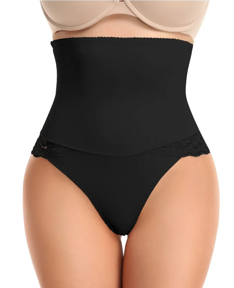 New Tummy Control Shapewear Lace Control Panties Butt Lifter Body Shaper for Women Plus Size Waist Trainer S-6XL