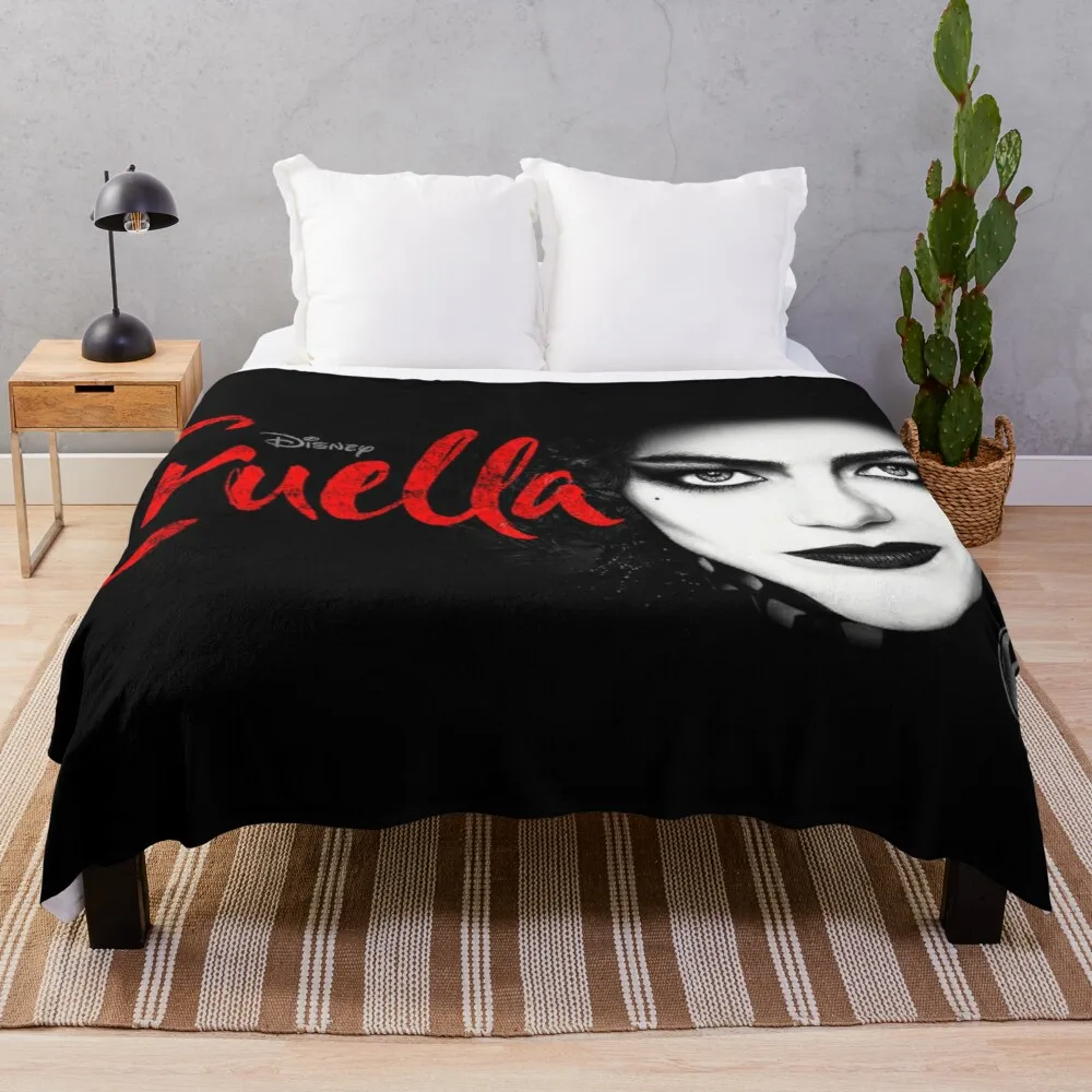 

Cruella For Custom Mouse Pad Coaster Travel Mug Pin Button Etc Throw Blanket