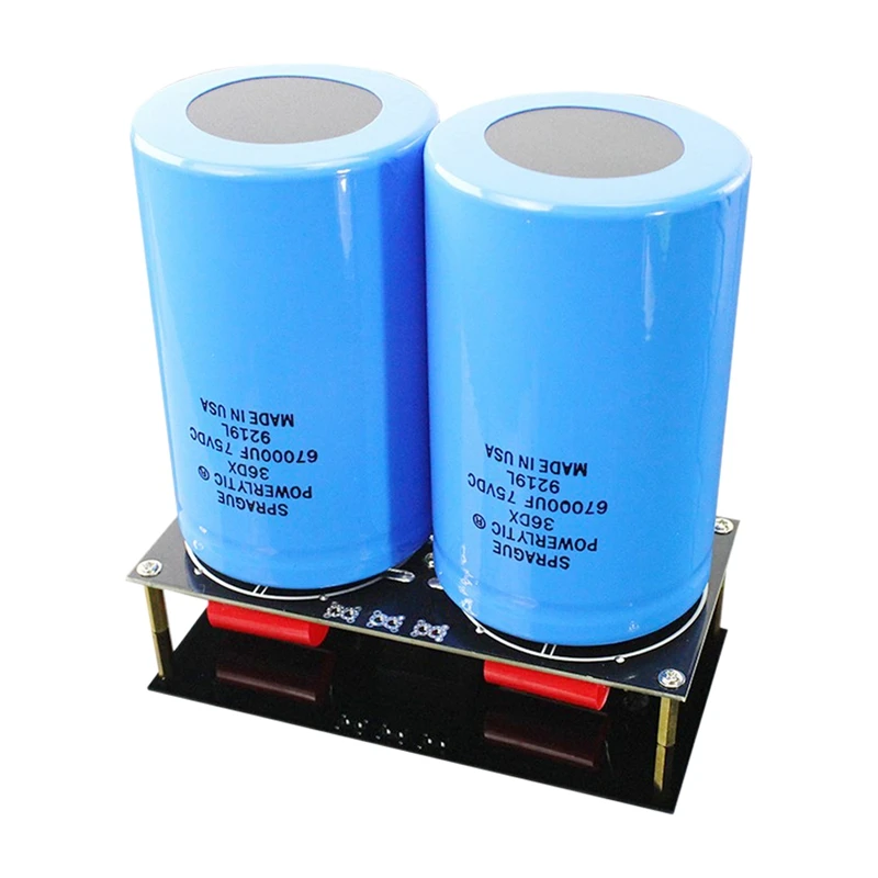 

JFBL Hot USA SPRAGUE 36DX TIC 67000Uf 75VDC Big Pond Rectifier Filter Power Board 4 AMP