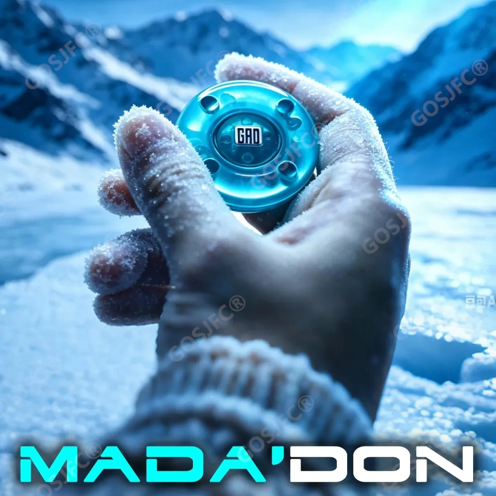 GAO STUDIO MADA DON Ice Blue Haptic Coin: Игрушка-антистресс для взрослых, оригинальный дизайн, для снятия тревоги (art.: 3920daa3d3cf5) - 3920daa3d3cf5