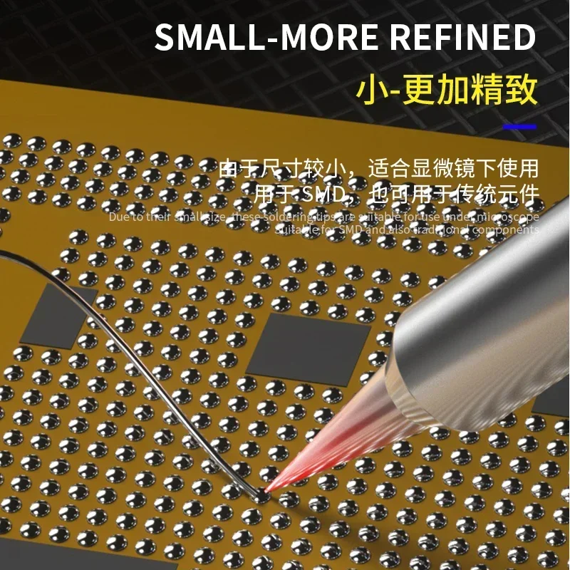 MECHANIC C210 бессвинцовые сварочные наконечники встроенная головка для паяльника SMD