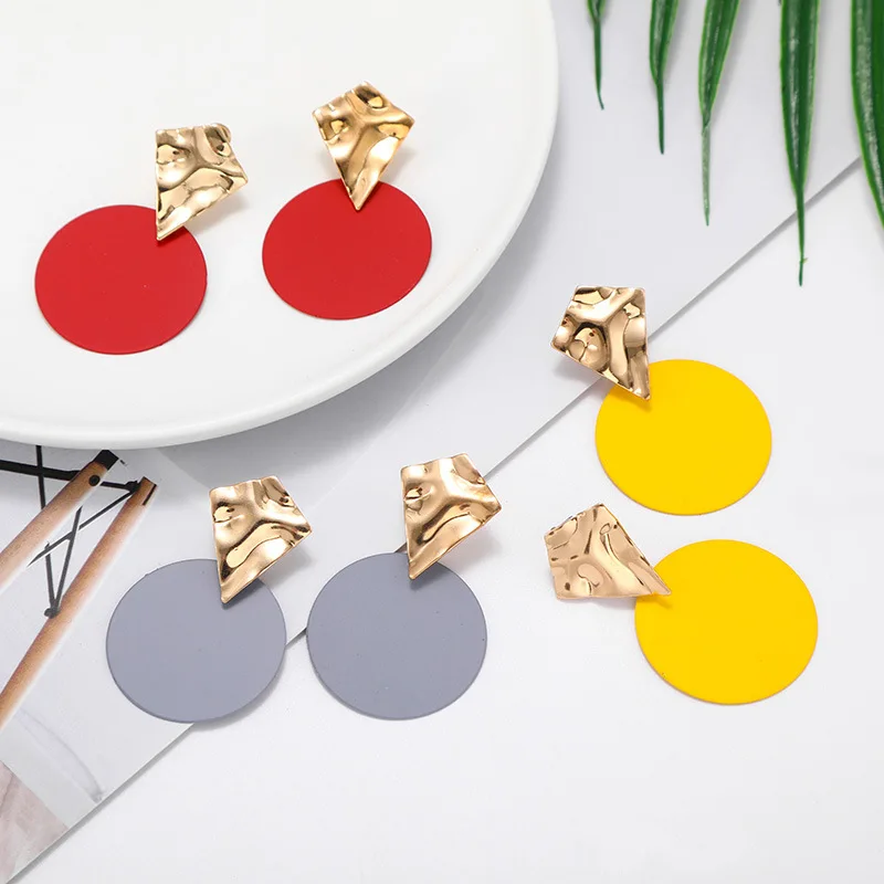 Золотые серьги KOUZHONGCHUAN