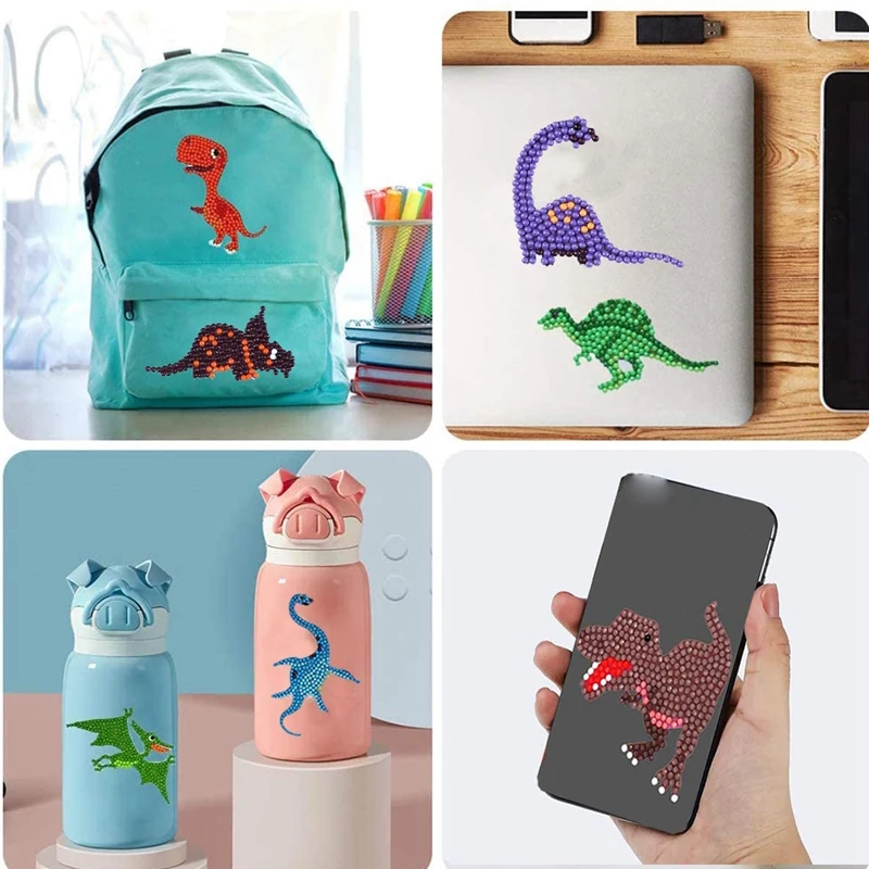 Детский набор картинок для рисования алмазами 5D наклеек алмазов DIY Animals