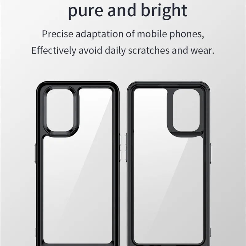 For OPPO Realme GT Neo 2T Case Cover Realme GT Neo 2T Capa Bumper Clear Transparent Multicolor For Fundas Realme GT Neo 2T Cover