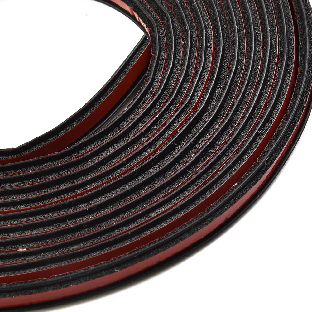 

T-Type Sealing Strip Waterproof Weatherstrip Bumper Car Dustproof Front Rear 1 Roll Shock-Absorbent Side Skirt