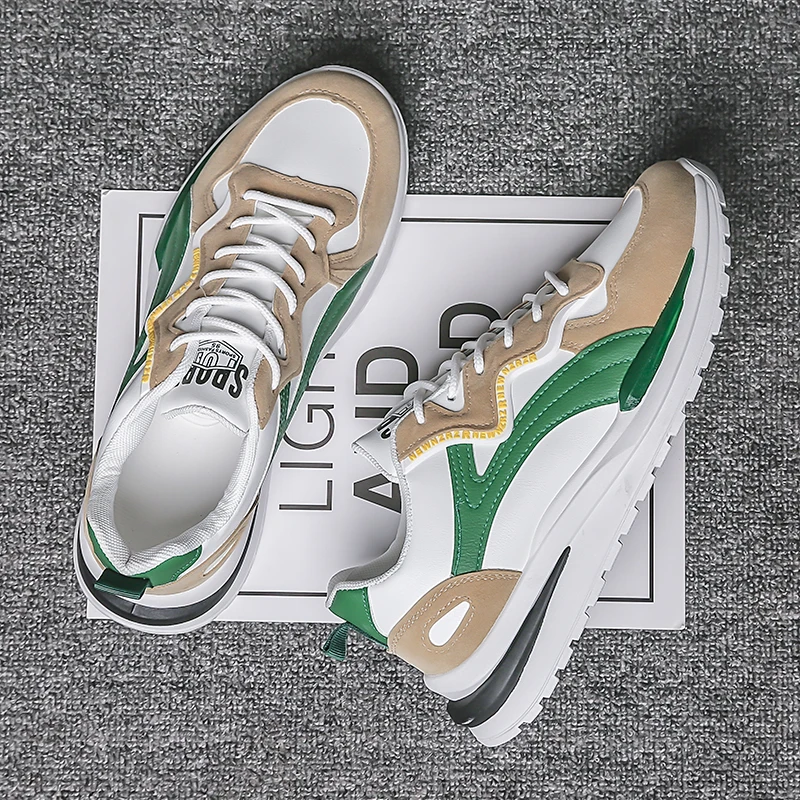 Men Running Shoes Comfortable Sport Shoes Men Trend Lightweight Walking Shoes Men Sneakers Casual Shoes Breathable Zapatillas