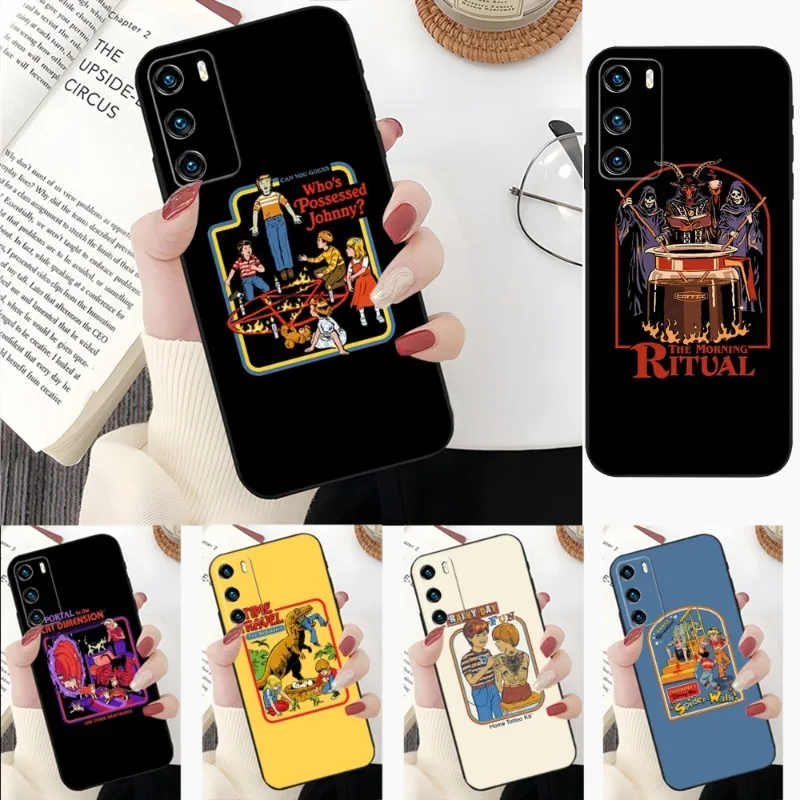 

Let's Summon Demons Graphic Phone Case For Honor 50 50Pro 30 20 10 I Pro S SE V40 V30Pro V20 V9 V8 X30 X20 X10 X10Max Funda Back