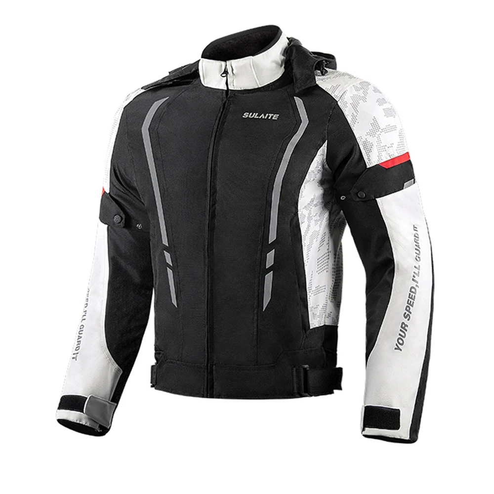 Мотоциклетная куртка с защитой CE водонепроницаемая байкерская износостойкие