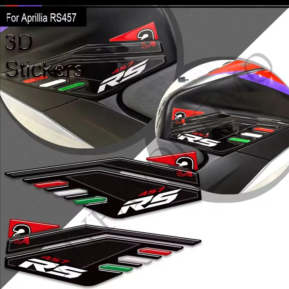 Для Aprilia RS 457 rs457 2024 2025 мотоциклетная накладка на бак боковая наклейка аксессуары