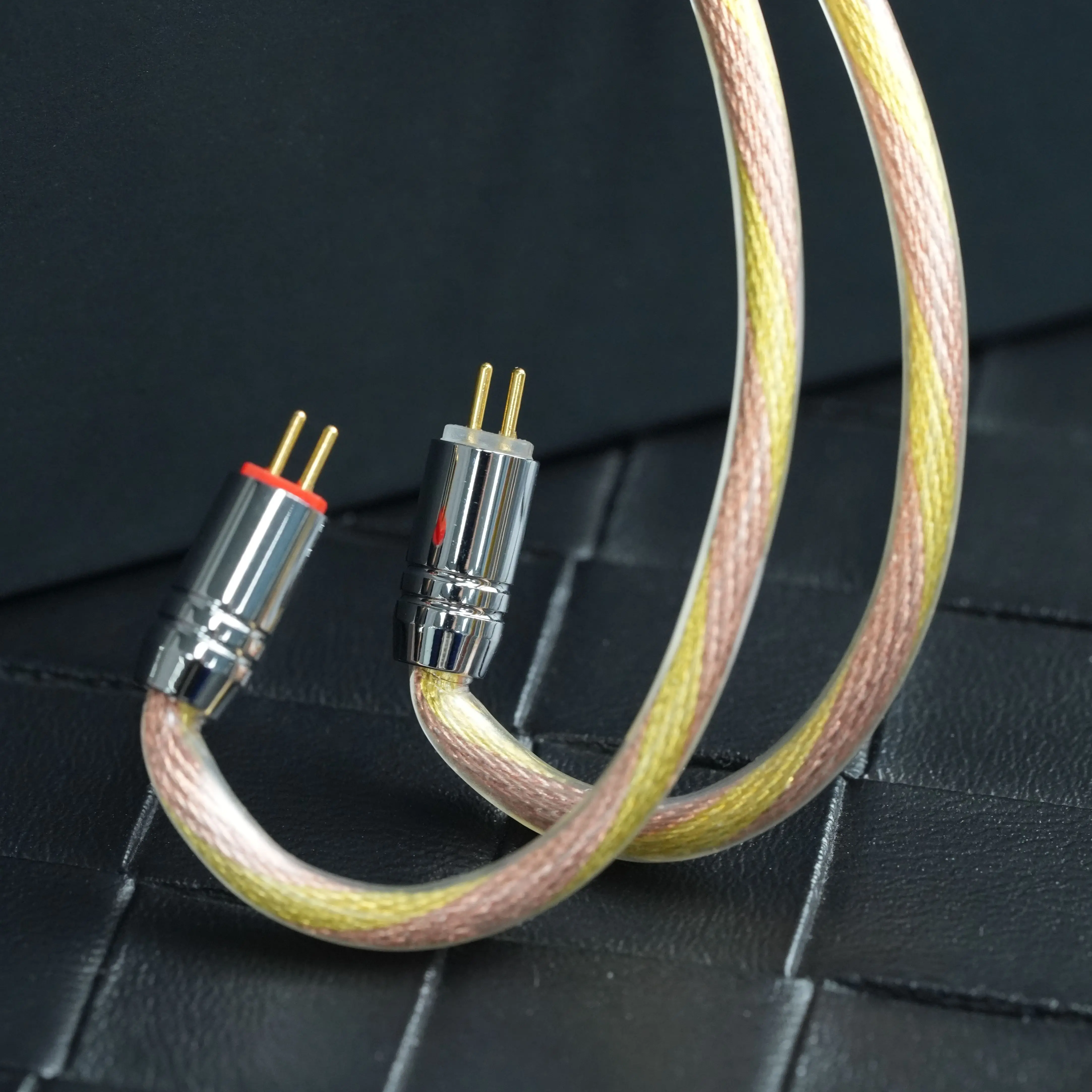 XINHS-109 6N OCC позолоченный кабель для обновления наушников 0 78 мм MMCX IE900 Sennheiser MK4 Legacy2