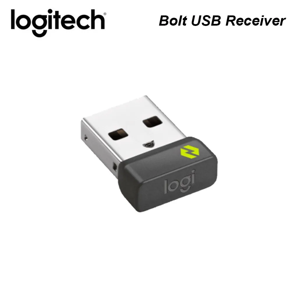 

100% Оригинальный Новый Logitech Logi Bolt USB беспроводной приемник Logi Bolt 【Boxed】Dongle Secure Multi-Device для Multi-компьютера