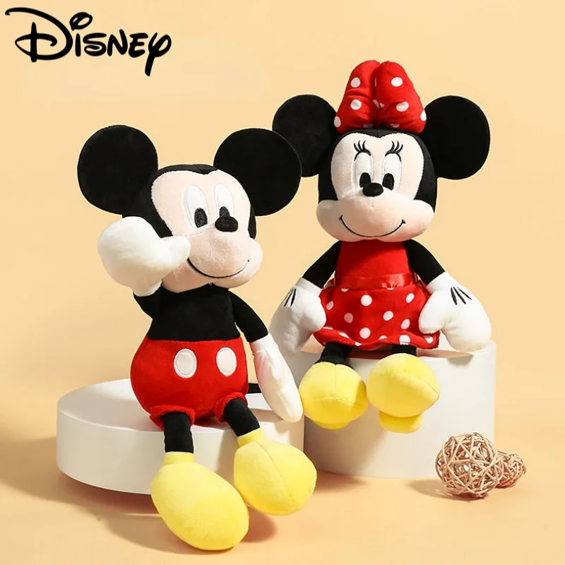 

Disney animation peripheral cartoon kawaii Mickey Minnie plush doll doll cute pillow creative decoration festive gift wholesale