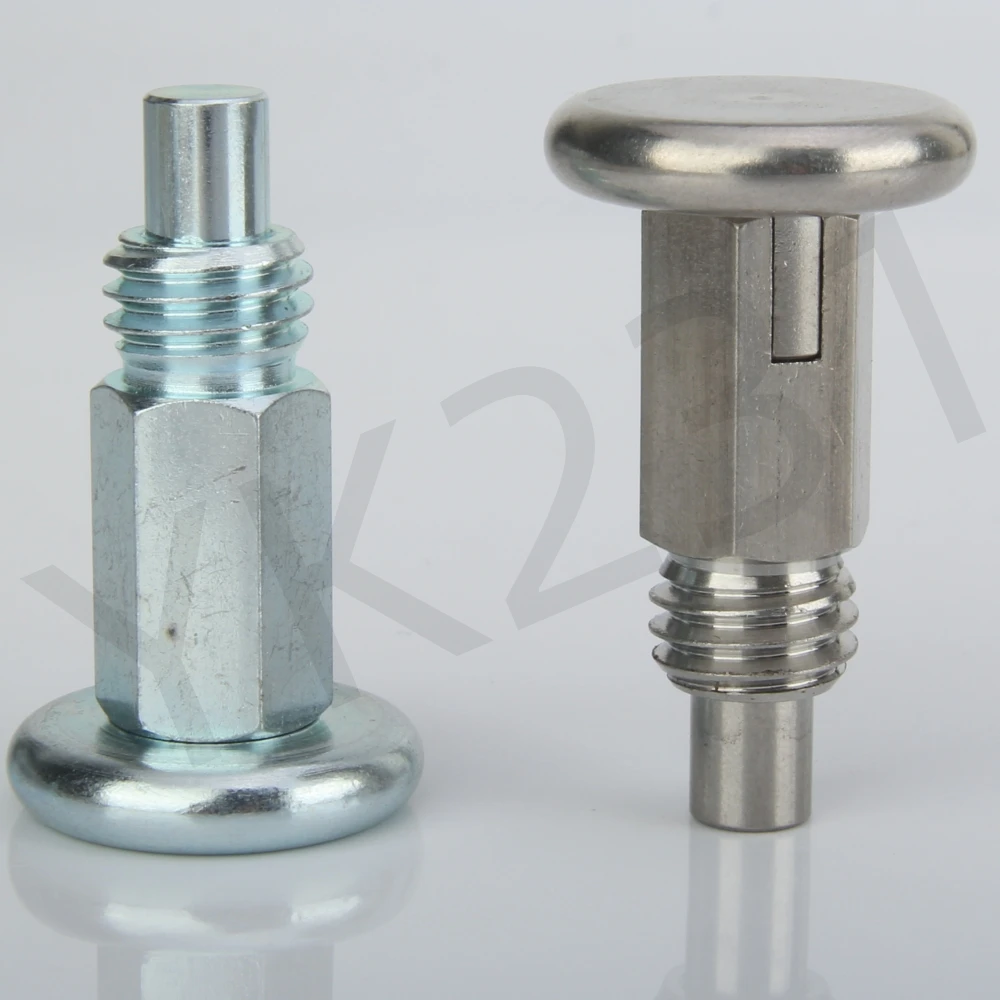 

YK231 All Steel Self-locking Return Type Index Bolt Spring Plungers Indexing Locating Pins Without Nut