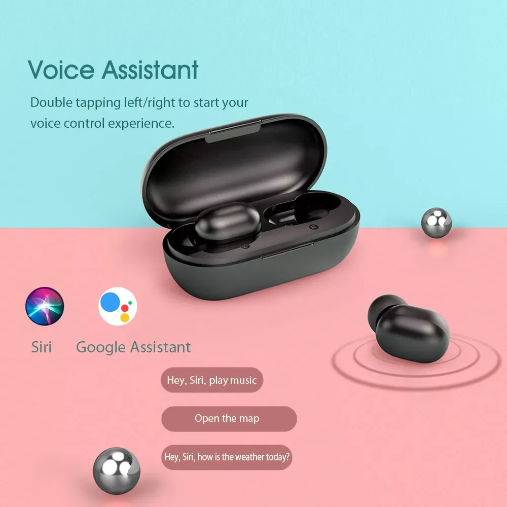 Наушники Haylou GT1 Plus BT5.0 Беспроводная стереогарнитура Qualcomm QCC3020 DSP Aptx AAC Siri Google Assistant