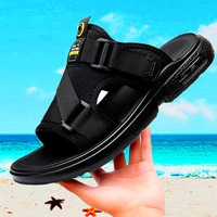 original sandals men fashion high quality beach shoes men air cushion designer shoes casual durable peep toe summer slippers man
