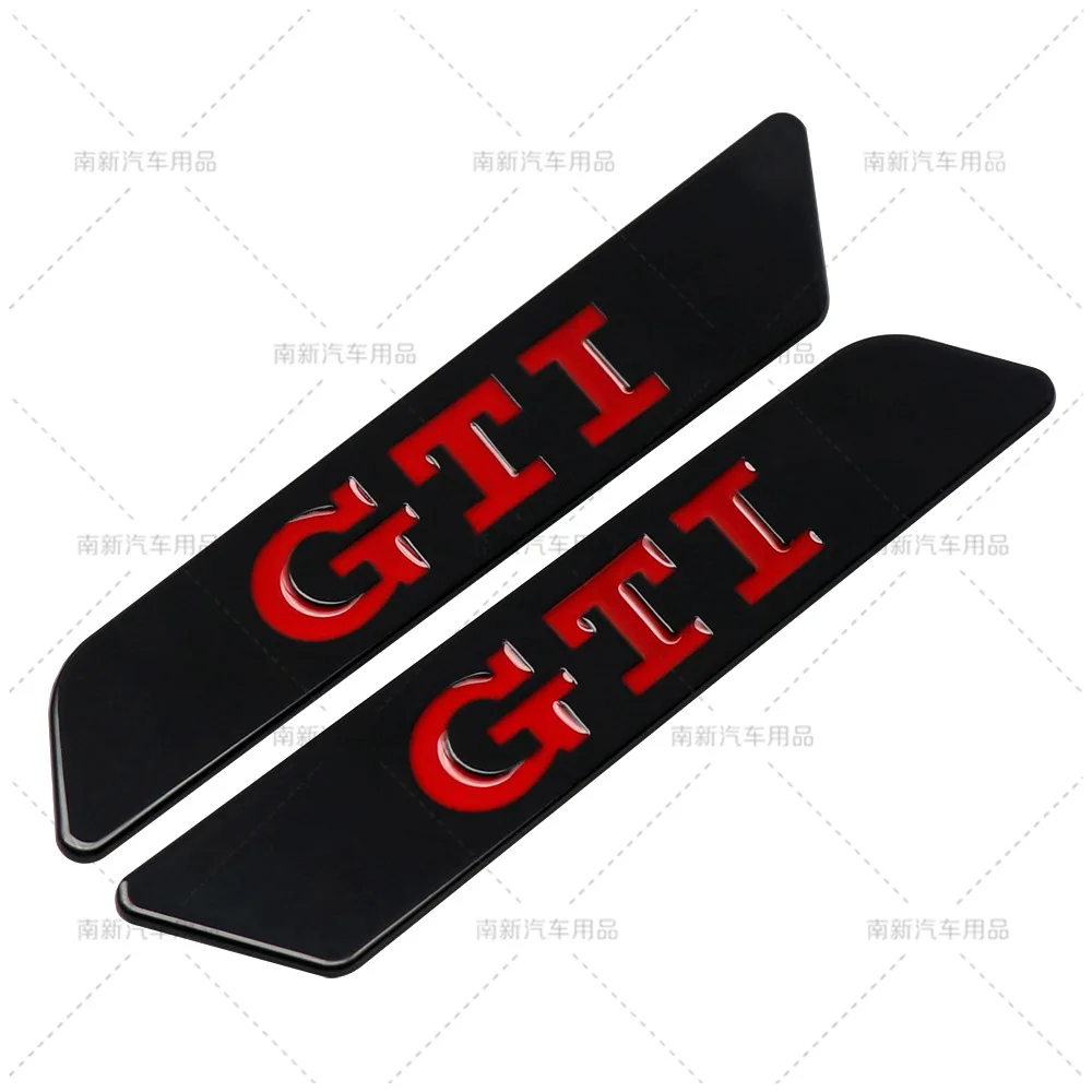 3D металлический GTD GLI GTI Rline значок бокового крыла эмблема наклейка наклейки для VW