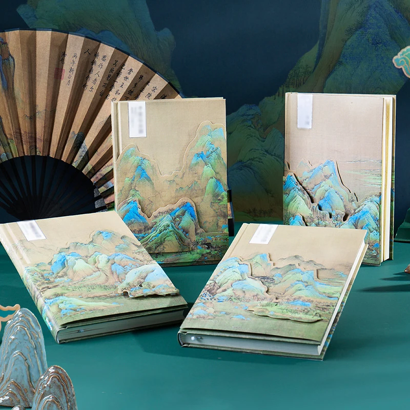 

Notebook Ledger Creative Exquisite 3D Landscape Painting Book
