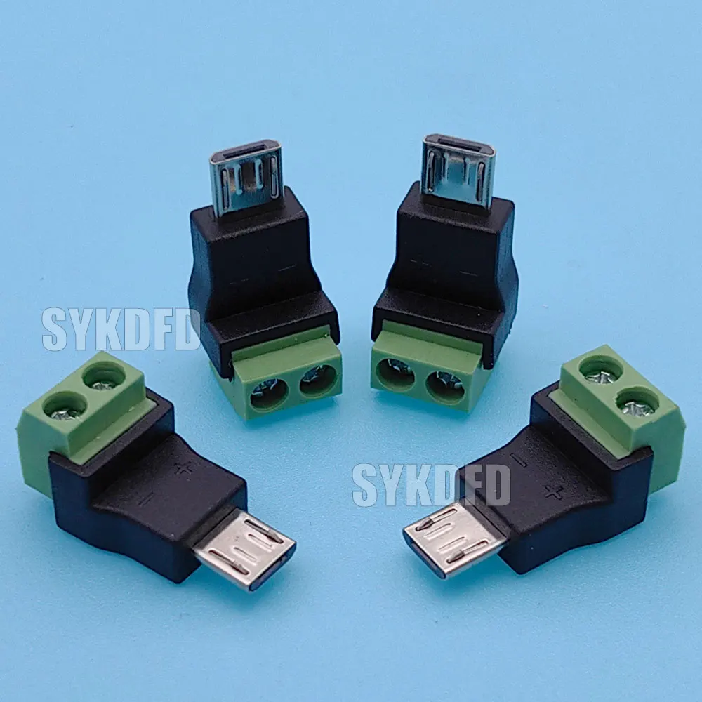 

SYKDFD Адаптер Micro USB 3A зеленый