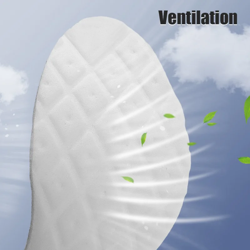 6pcs Sports Shoes Insoles Soft Arch Support Shoe Pads Breathable Orthopedic Sport Insole Feet Care Insert Mesh Cushion Men Women