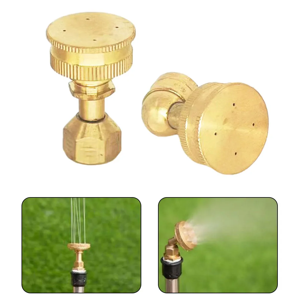 

M14 Brass Garden Sprayer Nozzle 4 Hole Adjustable Garden Irrigation Water Sprinkler For Pesticide Atomizing Spray Fitting