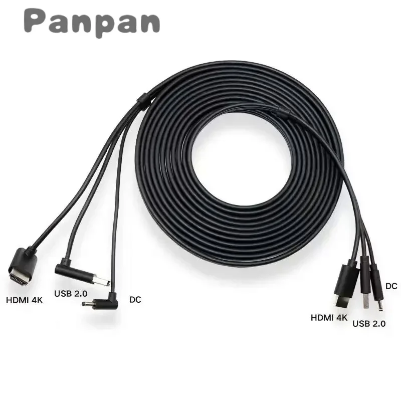 Для HTC Vive 3-в-1 аксессуары Сменный кабель HDMI 5M USB Power VR игры