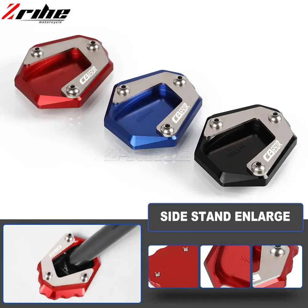 

For Honda CB650R CB650 R 2018-2023 CB 650R 2022 2021 2020 2019 Motorcycle Kickstand Side Stand Enlarger Extension Foot Pad