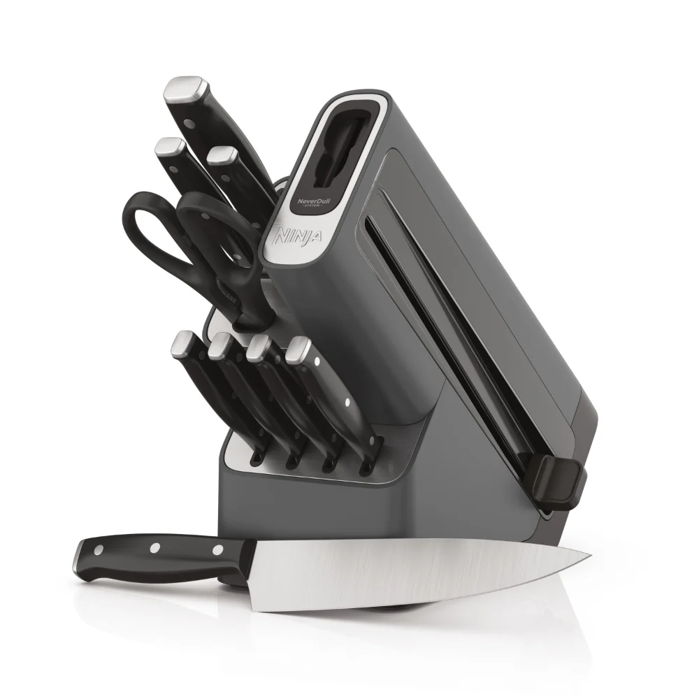 

Ninja™ Foodi™ NeverDull™ 10-Piece Essential Knife System with Sharpener, K12010