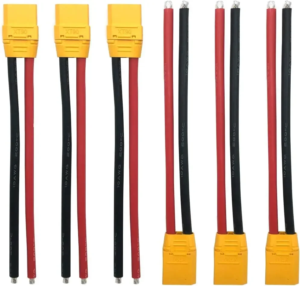 3 пары силиконовый штекер и гнездо XT90H XT90 150 мм 10awg