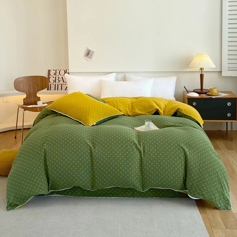 Цельный пододеяльник из чистого хлопка. Простые устойчивые к пятнам