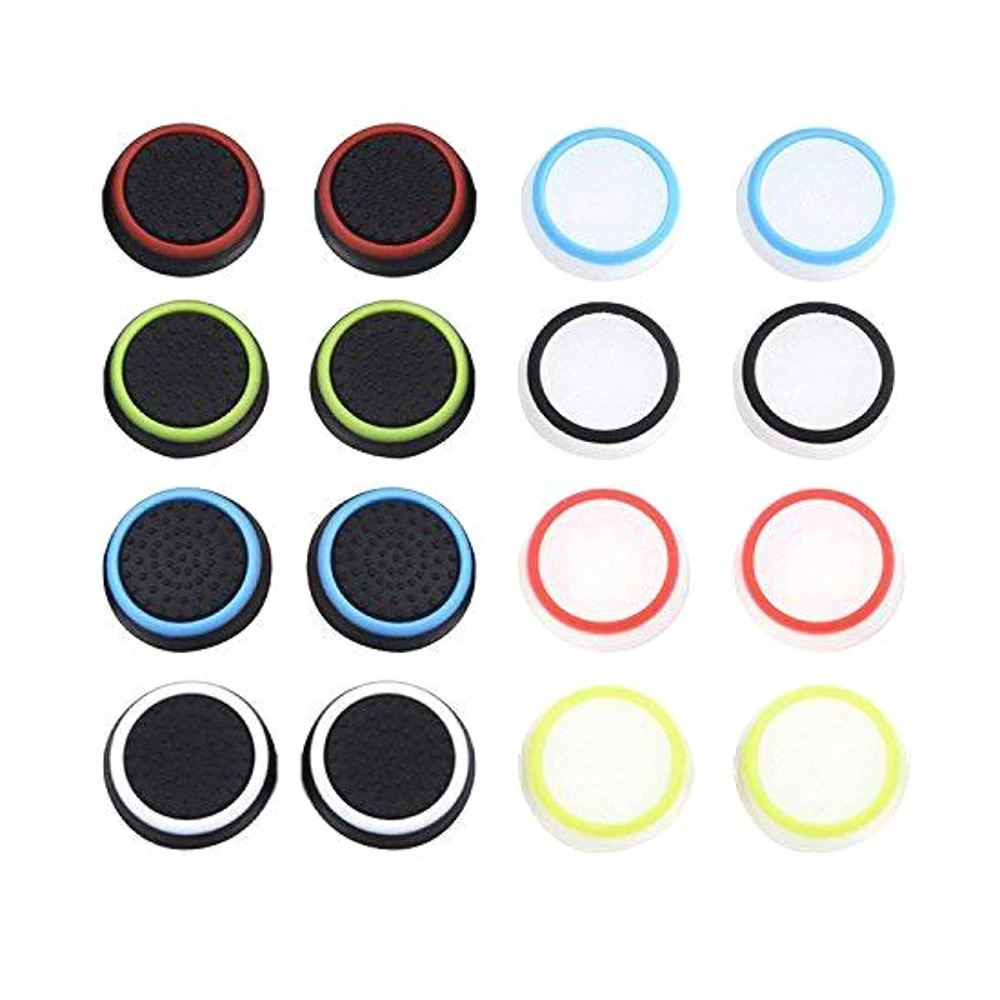 

16Pcs Controller Thumb Stick Grip Joystick Cap Cover Analog For PS3 PS4 XBOX ONE Games Joysticks Accessories