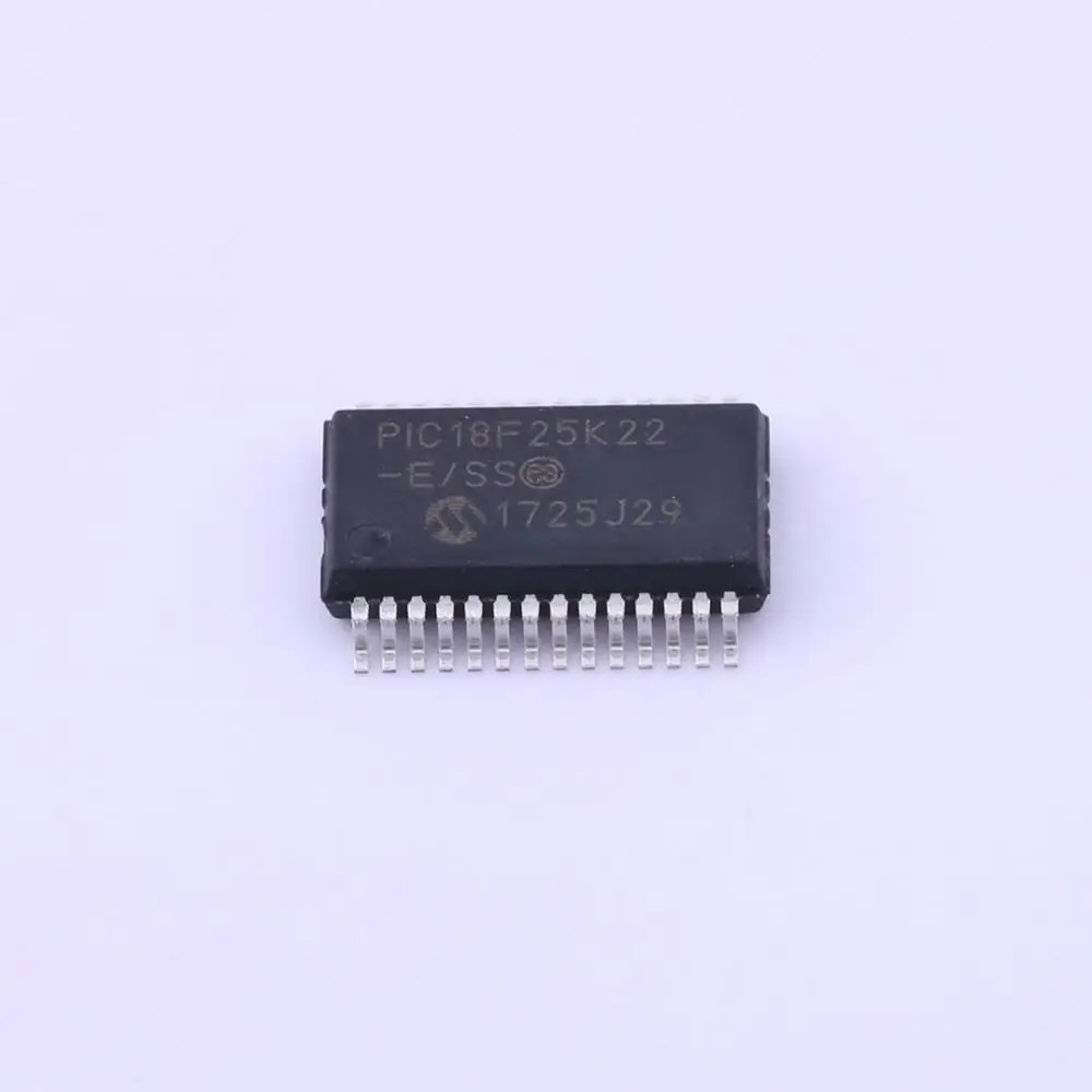 

MCU 8-битный PIC18 PIC RISC 32KB Flash 2,5 V/3,3 V/5V 28-контактный SSOP Tube - Rail/Tube PIC18F25K22-E/SS