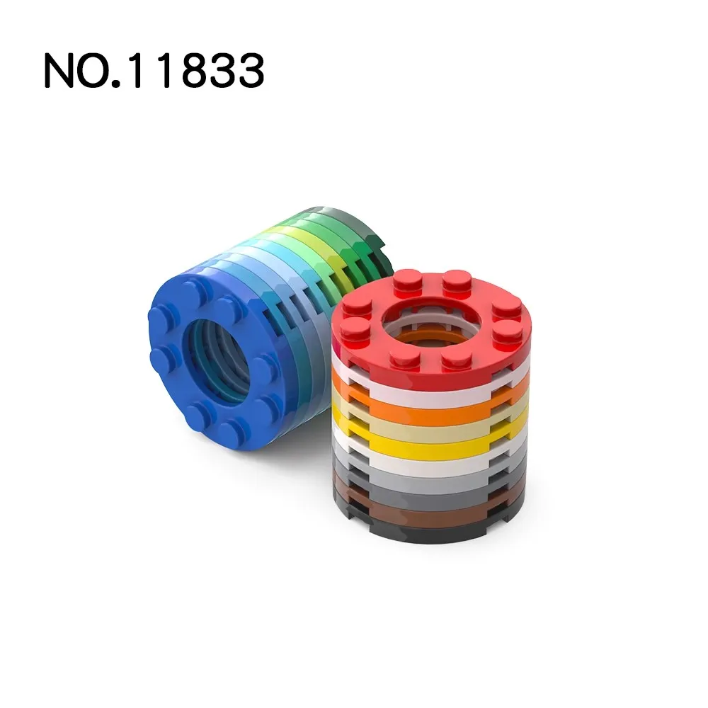 50 шт. MOC монта частица 11833 4x4 за блоки ди существиzione parti mattoni fai-da-te премиум sfuso giocattoli