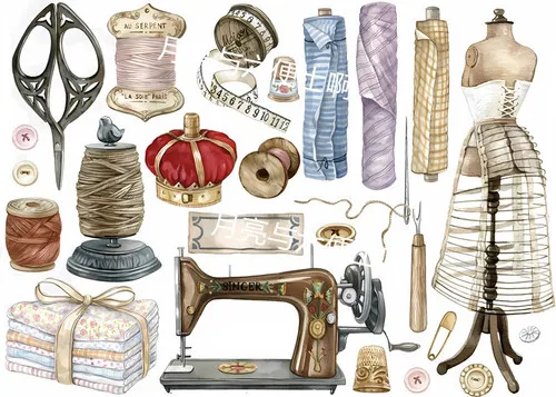 

Винтажные наклейки для скрапбукинга TIAMECH