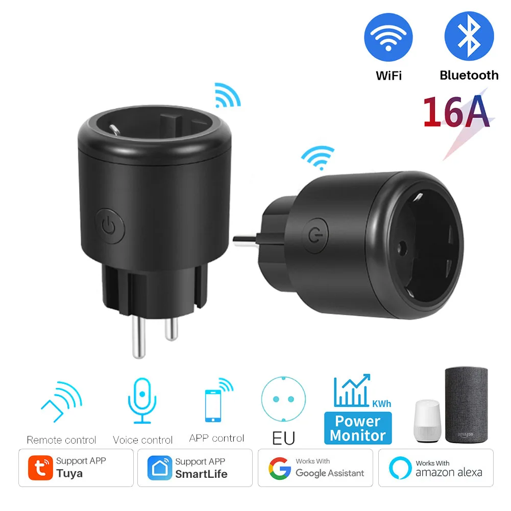 

Умная розетка с Wi-Fi, 16 А, 3500 Вт