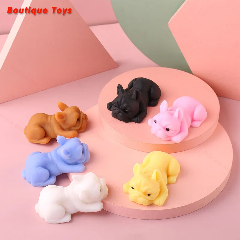 

Creative Cute Simulation Decompression Dog Venting Toy TPR Soft Glue Decompression Boring Tricky Slow Rebound Soft Fun Toy