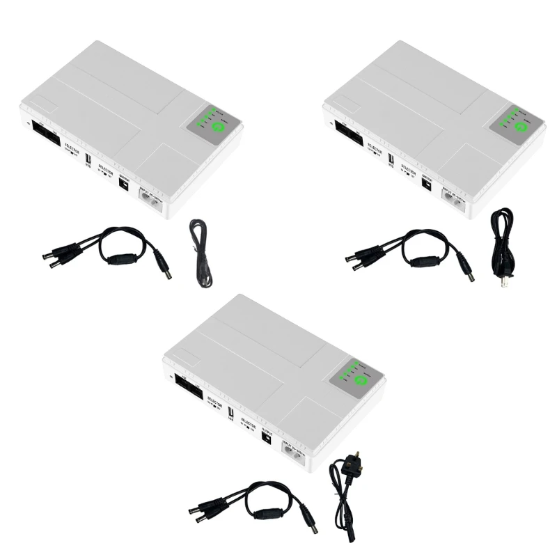 

Фонарь с резервным аккумулятором 10400 мАч, литиевая батарея для светодиодной подсветки, Wi-Fi маршрутизатора, веб-камеры U4LD