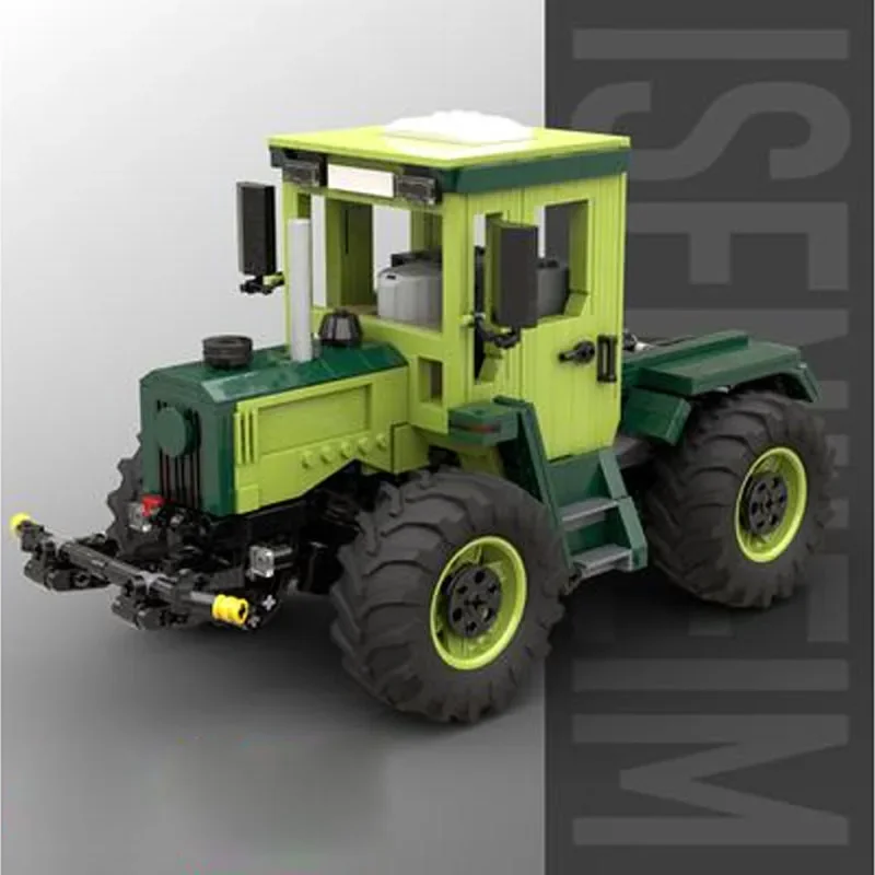 Строительный блок искусственная техника автомобиль трактор строительный