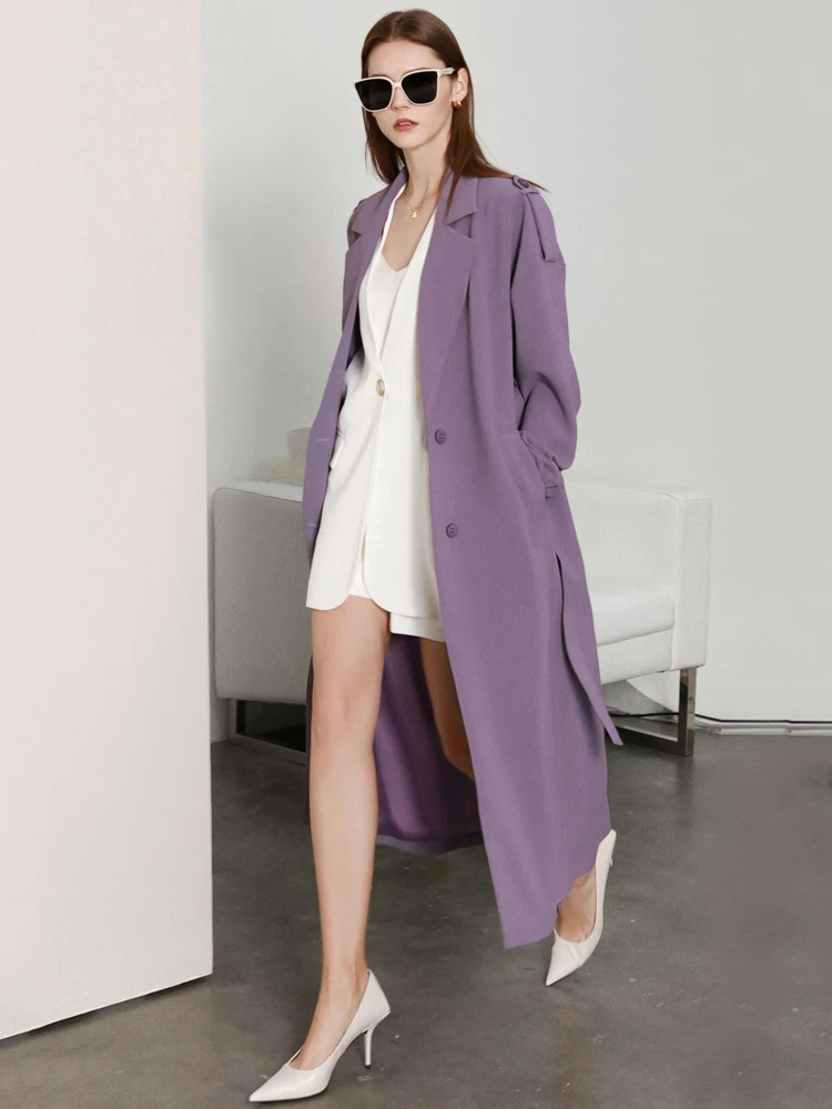 Amii минималистичный Весенний костюм женский Блейзер пальто однотонные шорты с