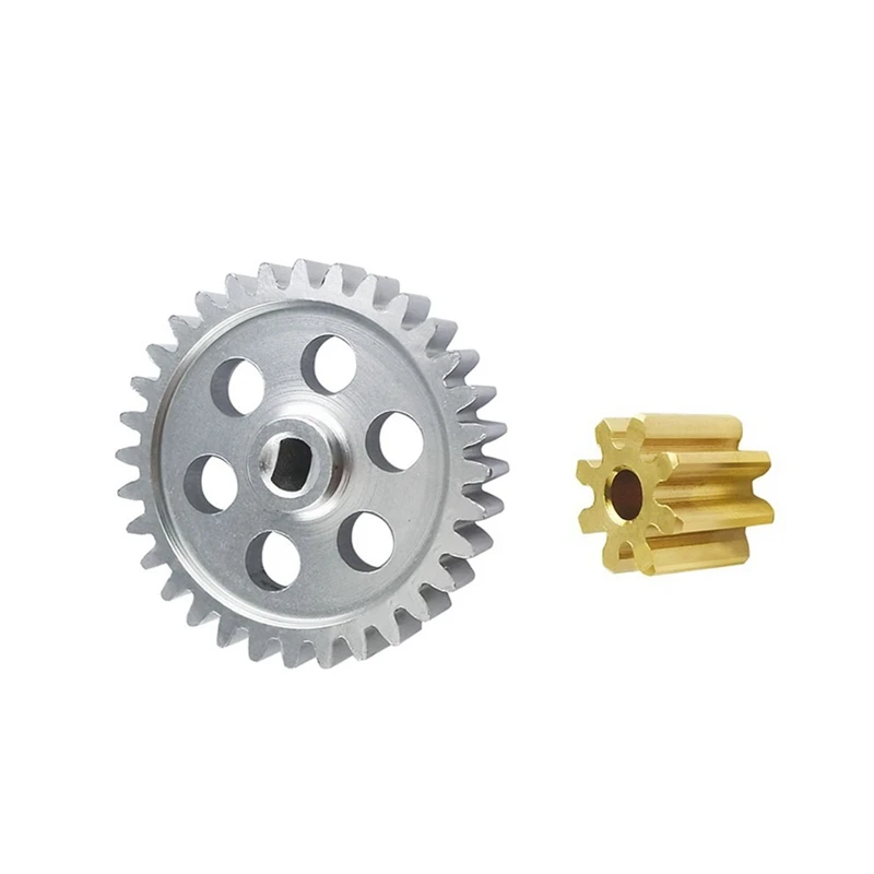 

0.5 Module 8T&32T Metal Gearbox Gear Set For Axial SCX24 Gladiator JLU Bronco C10 Deadbolt 1/24 RC Crawler Car Upgrades