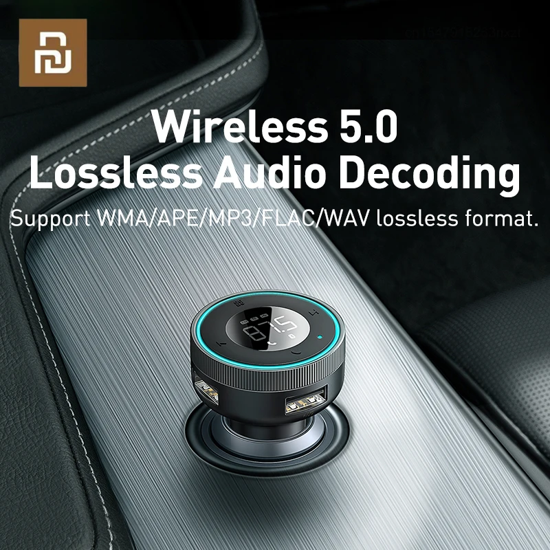 FM-радиомодулятор Xiaomi Baseus с поддержкой Bluetooth 5 0 и USB-портами |