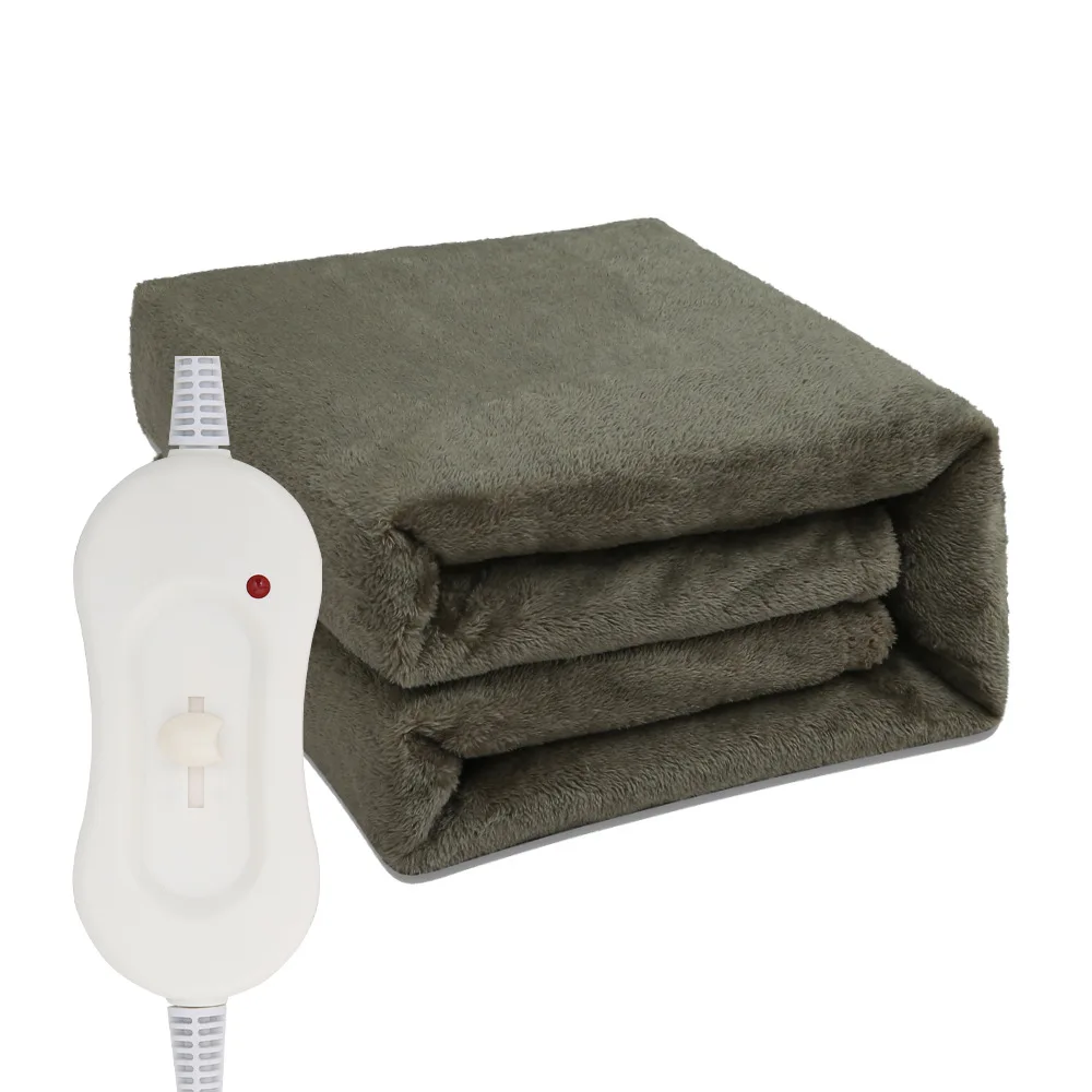 2022Warming Blanket Electric Pad US Standard 110V Thickened Flannel Electric Heating Blanket Mini Portable Electric Handy Heater
