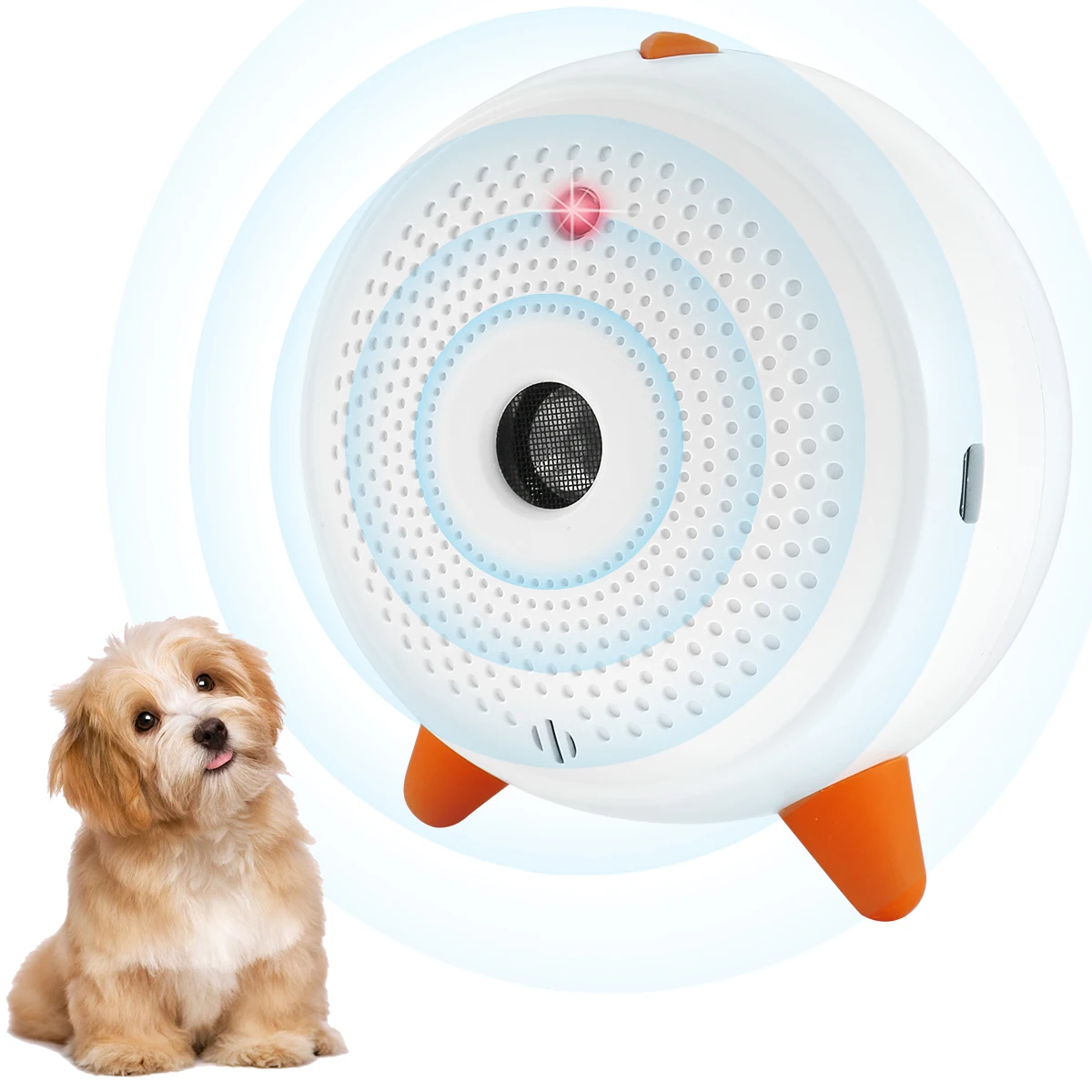 

Ultrasonic Dog Bark Control Device Cute Design Waterproof Safe Stop Barking Deterrent Durable Bark Stopper Indoor Outdoor Use