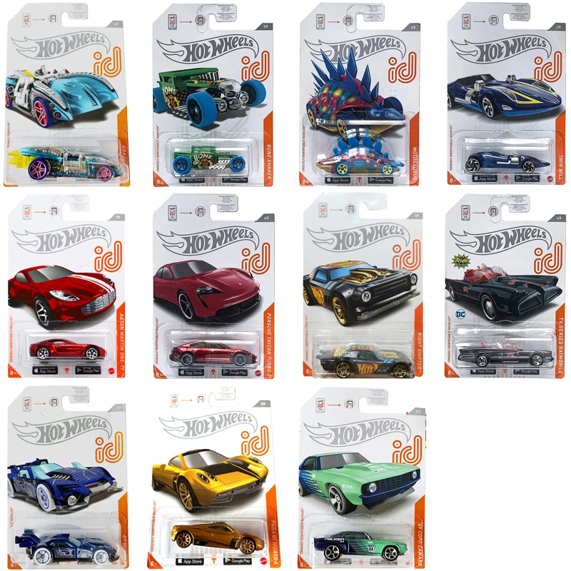 

Hot Wheels Automobile Serie ID Series Chip Car PAGANI HUAYRA GT HUNTER BONE SHAKER 1/64 Metal Cast Model Collection Toy Vehicles